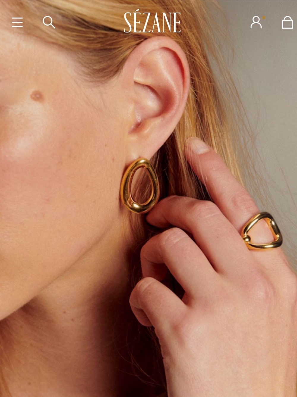 Sezane LOU EARRINGS